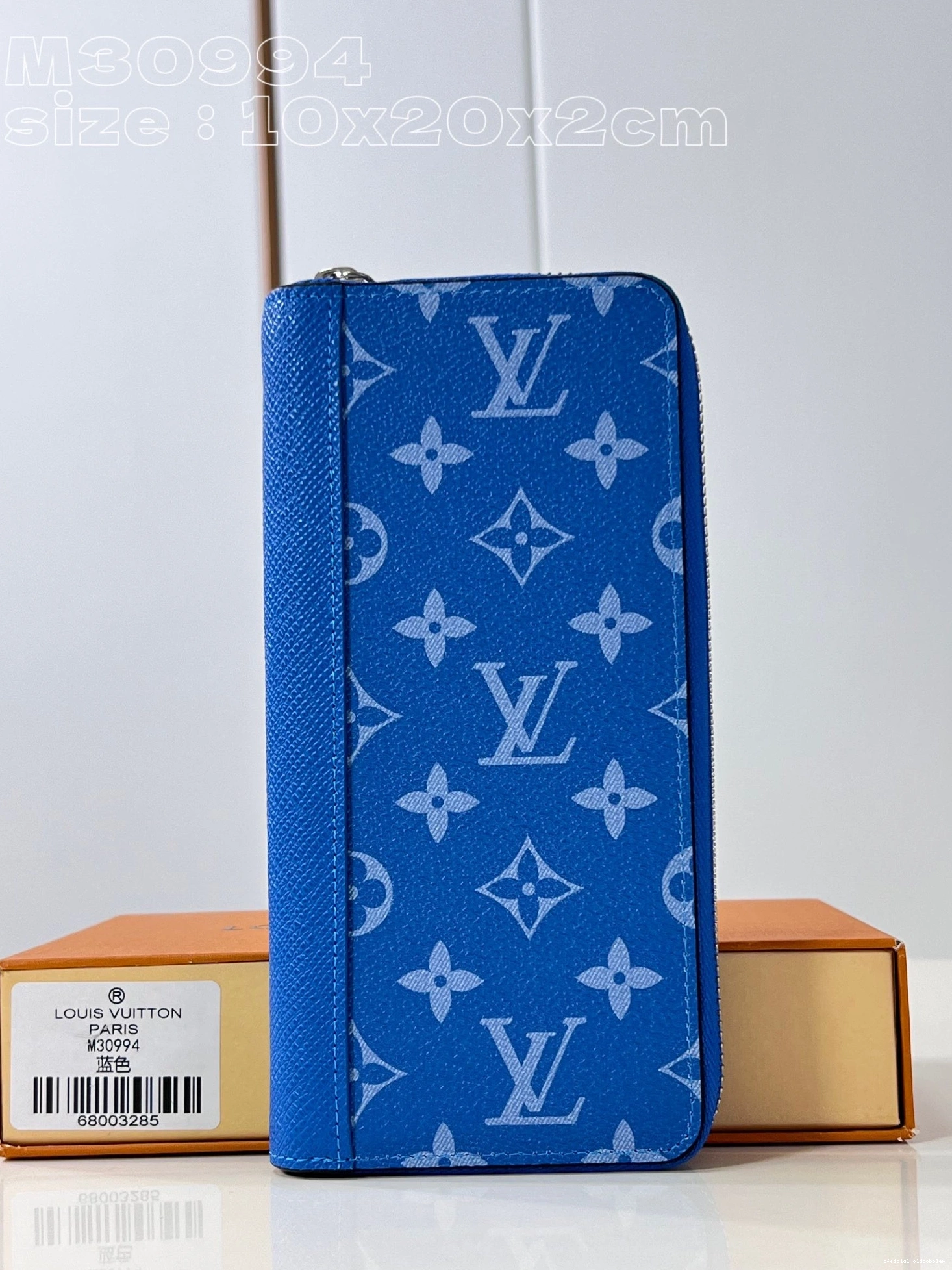 Official oldcobbler LOUIS VUITTON cm WALLET-10*20*2 ZIPPY 0814
